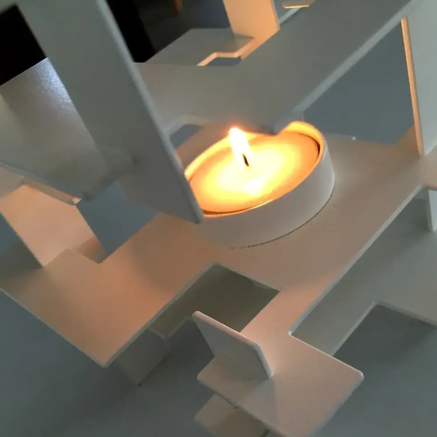 lysestage - Construction - hvid*Gejst Discount