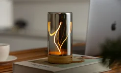 - Bordlampe - Solis Drift Light - Hvid Ask^Gingko Online