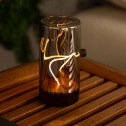 - Bordlampe - Solis Drift Light - Valnød*Gingko Sale