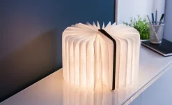 - LED Smart Booklight - Walnut - Large^Gingko Hot