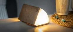 - LED Smart Fabric Booklight - Coffee Brown - Mini*Gingko Best