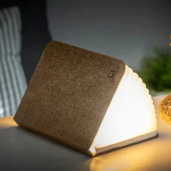 - LED Smart Fabric Booklight- Coffee Brown^Gingko Outlet