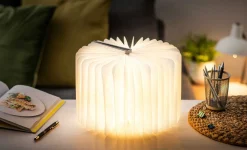 - LED Smart Fabric Booklight - Urban Grey^Gingko Best