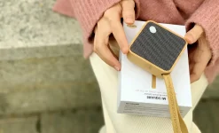 - MI Square natural bamboo wood^Gingko Hot