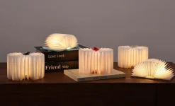 - Super Mini Smart Book Light - Palm Edition - Coral Red^Gingko Discount
