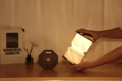 - Twist Hexagon Lamp - Black^Gingko Discount