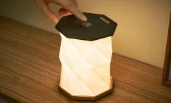 - Twist Hexagon Lamp - Black^Gingko Discount