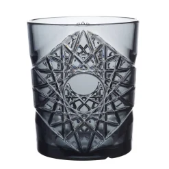 - Krystal Glas - Premium - Brudsikkert Plastik - Grå - 35cl*glassFORever Sale