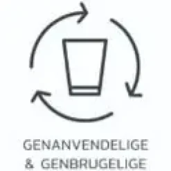 - Krystal Glas - Premium Light - Brudsikkert Plastik - Blå - 27cl*glassFORever Discount