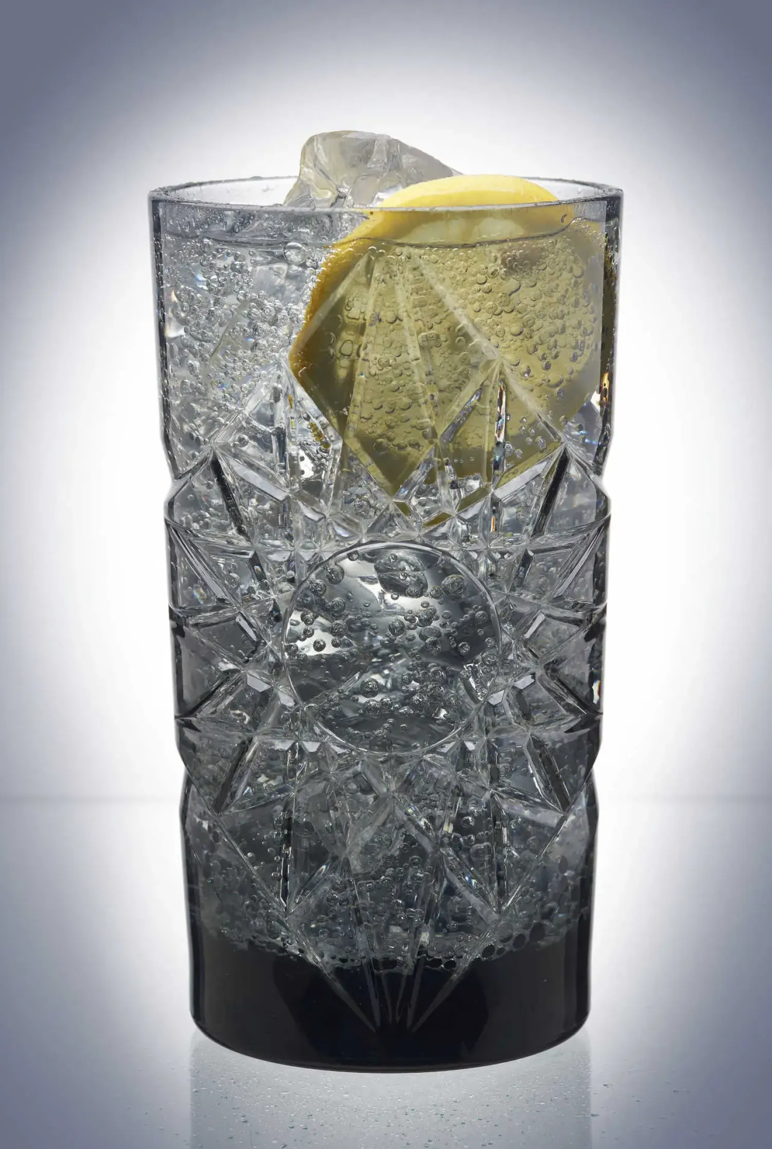 - Krystal Glas - Premium - Brudsikkert Plastik - Grå - 47cl*glassFORever Discount