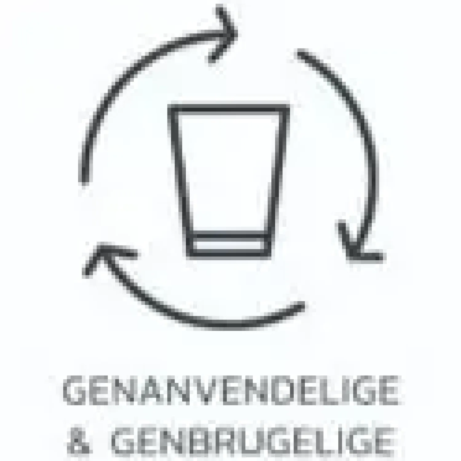 - Vinglas - Brudsikkert Plastik - 38cl*glassFORever