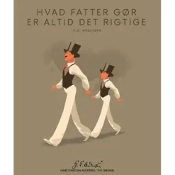 - "Hvad fatter gør" Plakat i ramme - 40x50*H. C. Andersen Original Outlet