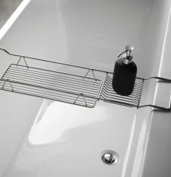 - Badekarshylde - Lobelia - Sort - 68 x 16 x 7 cm^Habo Hot