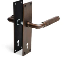 - Dørgreb inkl. lang plade - Lexington - Bronze*Habo Sale