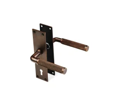 - Dørgreb inkl. lang plade - Lexington - Bronze*Habo Sale