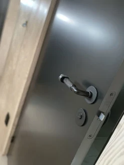 - Dørgrebsstopper - Genbrugsplast - 3 stk. - Sort*Habo