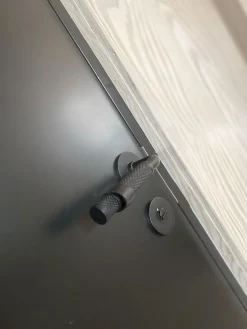 - Dørgrebsstopper - Genbrugsplast - 3 stk. - Sort*Habo