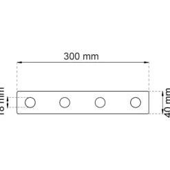 - Håndklædekroge 1368-4 - Sort*Habo Sale