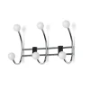 - Knagerække med 3 knager - Berry - krom/hvid*Habo Clearance