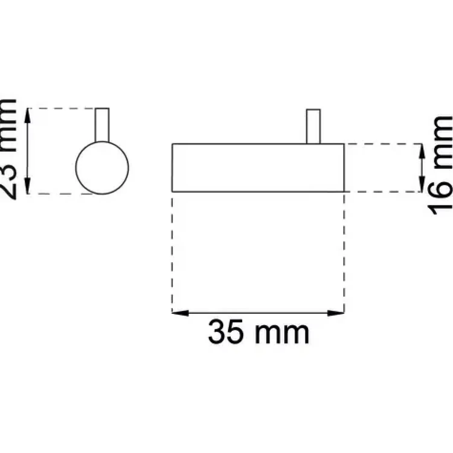 - Krog 1370 - Sort - til håndklæder eller viskestykker^Habo Best