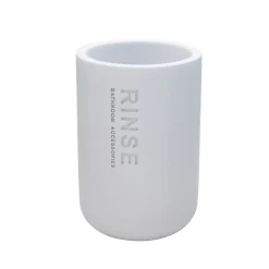 - Tandkrus - Nature Hvid - H: 10 cm*Habo New