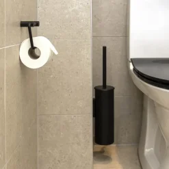 - Toiletbørsteholder 1368 - Sort Stål^Habo New