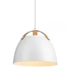 Halo Design - Oslo Pendel Ø24 - Hvid/Eg^Halo Design Copenhagen Sale