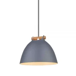 Halo Design - Århus Pendel Ø18 - Grå/Træ*Halo Design Copenhagen New