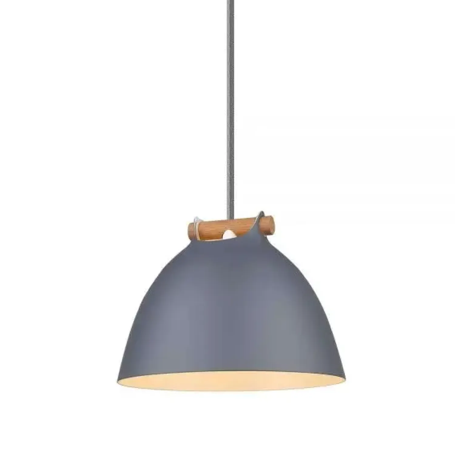 Halo Design - Århus Pendel Ø18 - Grå/Træ*Halo Design Copenhagen New