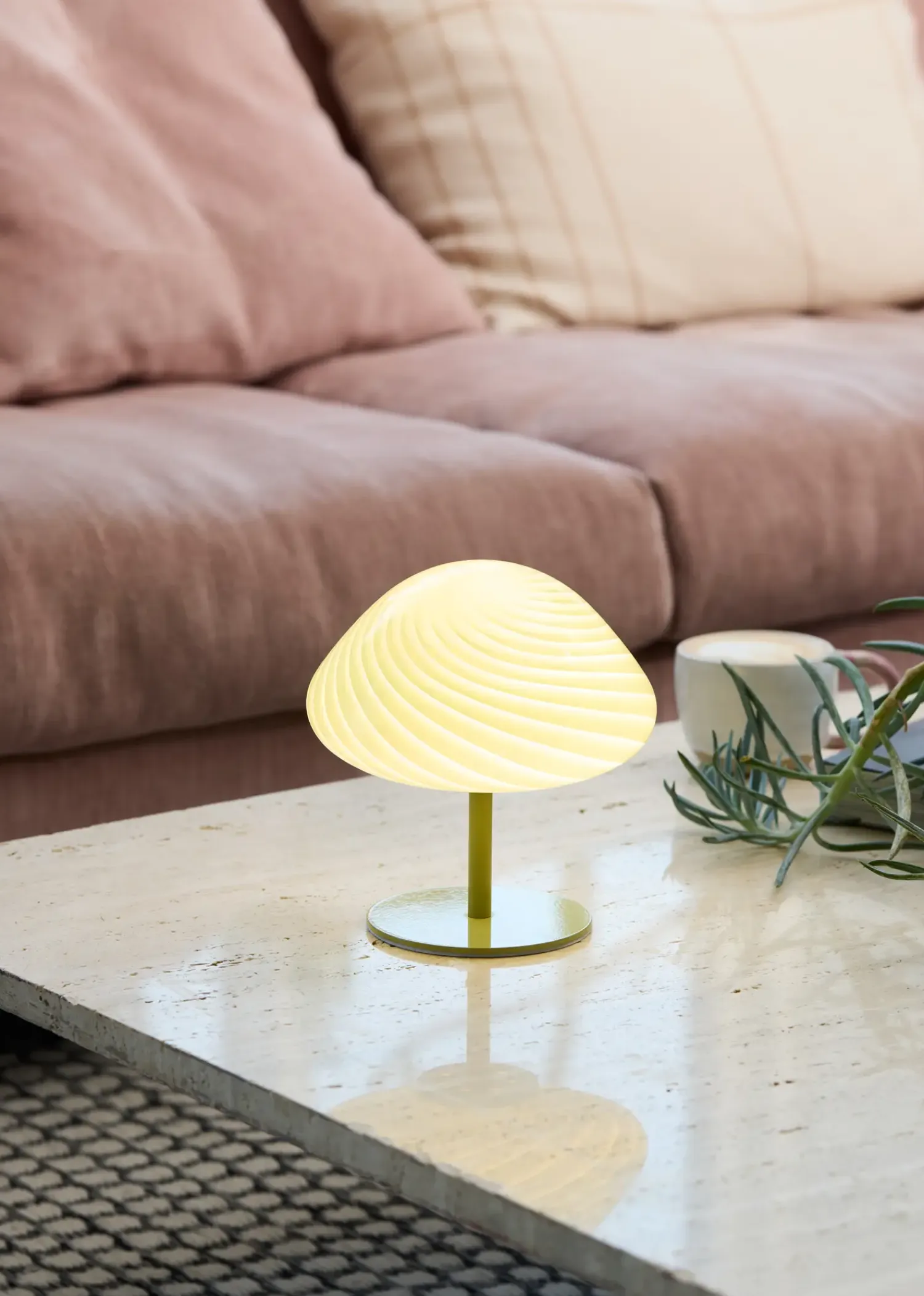 - Bordlampe - Mini Mush - Olive^Halo Design Copenhagen Best