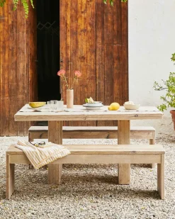 - Havebord - Mecia - L150 cm*Hannun Hot