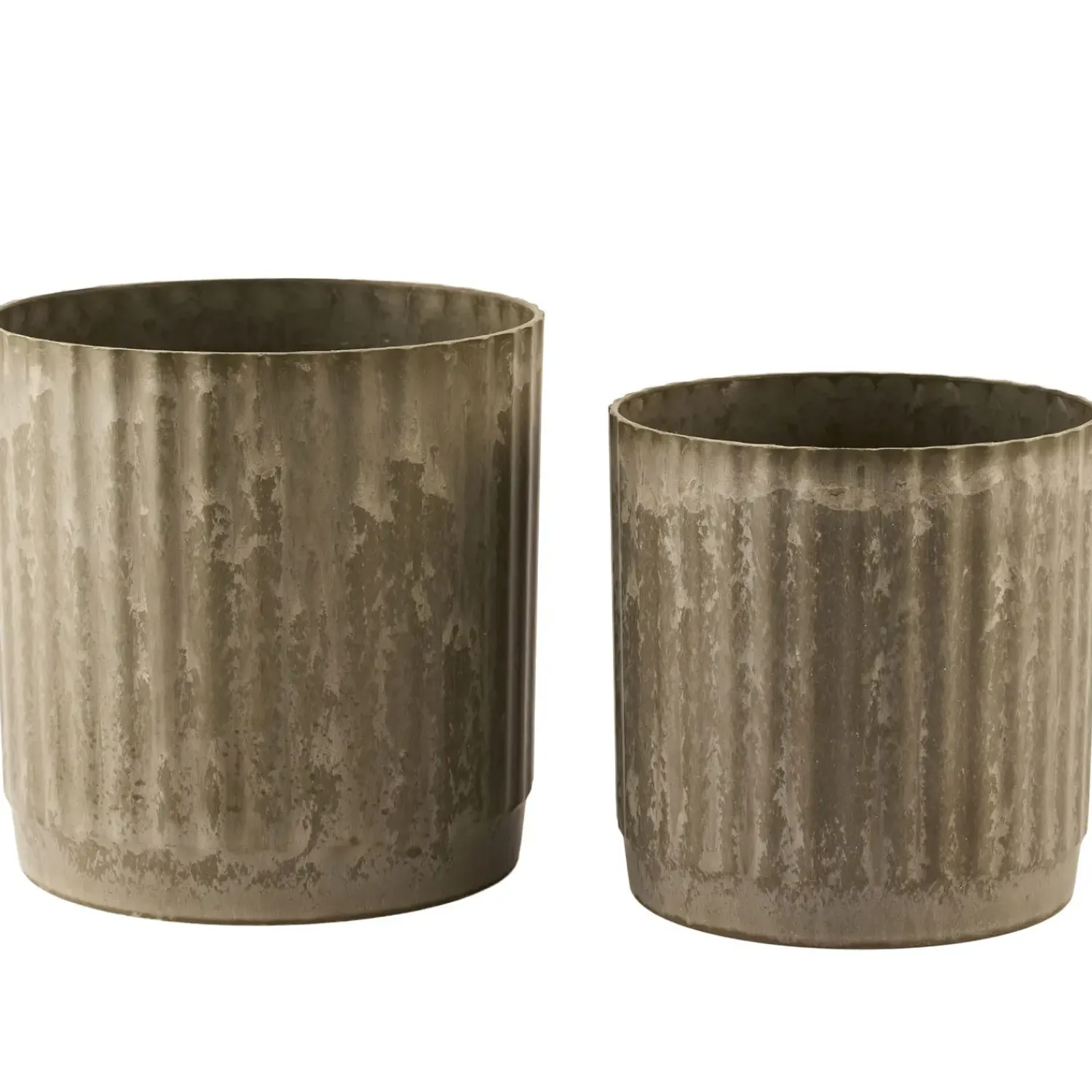 - Urtepotter - Pot Plast - Sæt med 2 - Grøn^2Have Clearance