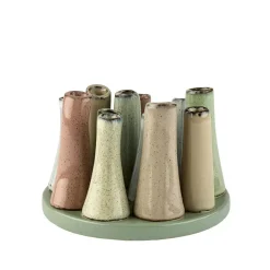 - Vase/fad - Keramik - Raw-Mix - 17 cm*2Have