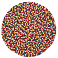 - Pinocchio tæppe - Multi colour - Ø 90 cm*Hay Discount