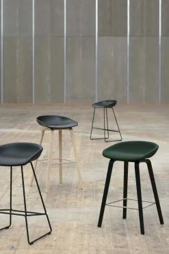 - AAS 38 Barstol - Fall Green - høj model - 74 cm*Hay Clearance