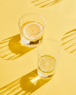 - Angle Glass - klar - sæt med 4 stk. - Clear - 599^Hay Outlet