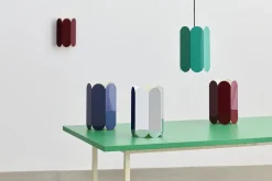 - Arcs Shade Lampeskærm, bordeaux rød / mørkerød*Hay Clearance