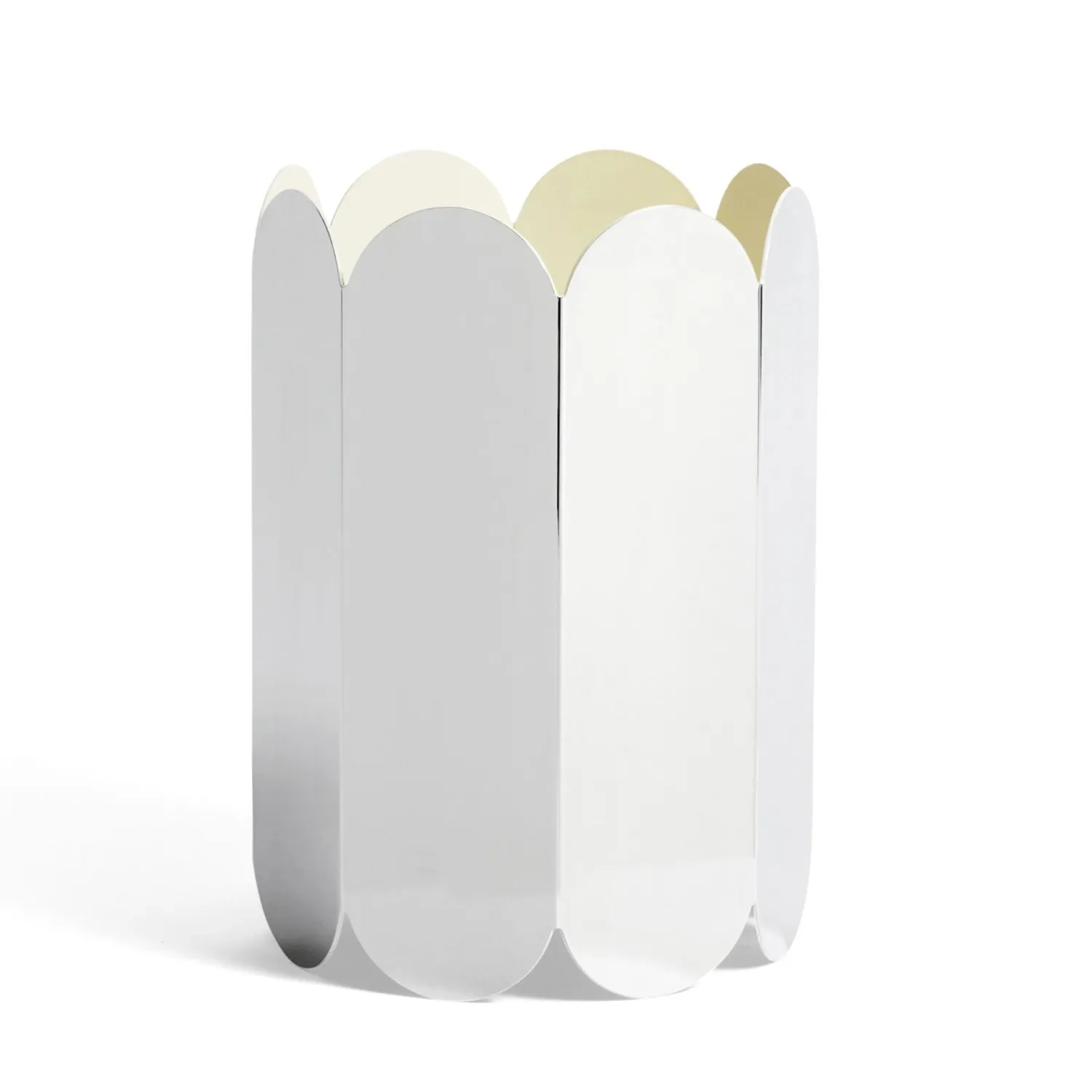 - Arcs Vase, Mirror, Spejl vase H25 x Ø17 cm^Hay Clearance