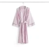 - Badekåbe/Morgenkåbe - Outline Robe - Glacier Multi / Soft Pink - One size^Hay Best