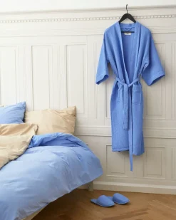 - Badekåbe/Morgenkåbe - Waffle - Sky Blue/Lyseblå - One size^Hay Hot