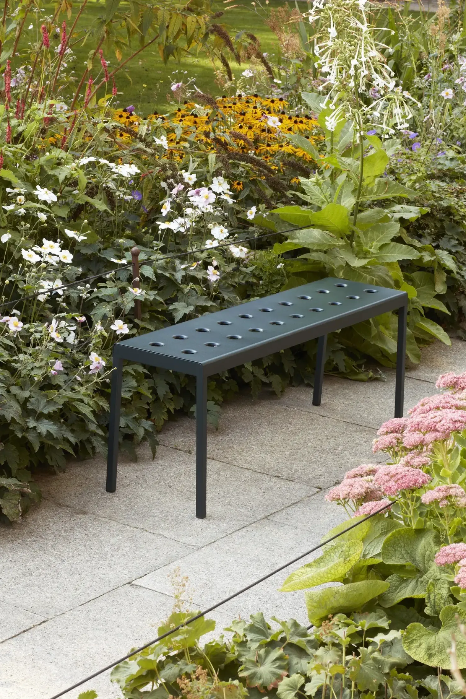 - Balcony - bænk - bench - Dark Forest - mørkegrøn - længde 120 cm*Hay Clearance