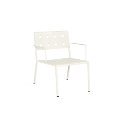 - Balcony loungestol - havestol med armlæn - Chalk beige - Hvid*Hay Outlet