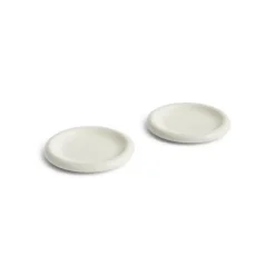 - Barro - Tallerken - Sæt af 2 - Off white - Ø18*Hay Outlet