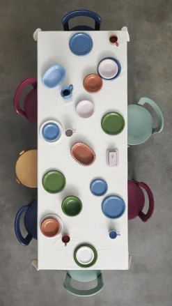 - Barro - Tallerken - Sæt af 2 - Dark Blue - Ø18^Hay New