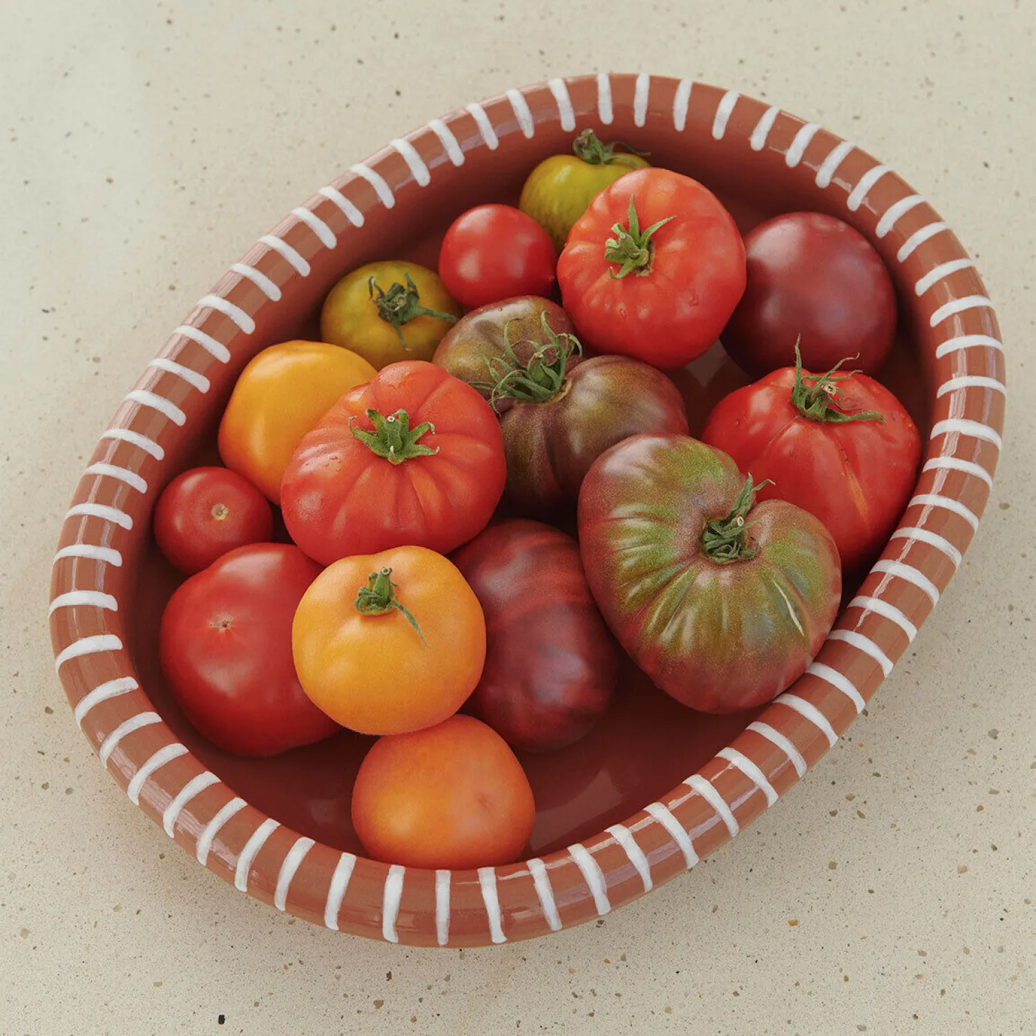 - Barro Oval Dish - Small - Grøn*Hay Online