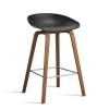 - Barstol - AAS 32 - About A Stool - Sort 2.0 - Ben: Valnød - Lav model*Hay Clearance