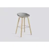 - Barstol - AAS 32 - About A Stool - Concrete Grey 2.0 - Ben: eg/vandbaseret lak - Lav model^Hay Clearance