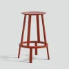 - Barstol Revolver Stool H65 red / rød^Hay Clearance