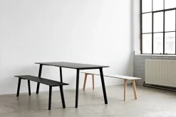 - Bænk - CPH DEUX 215 - Sort / Eg - 140 cm^Hay Discount