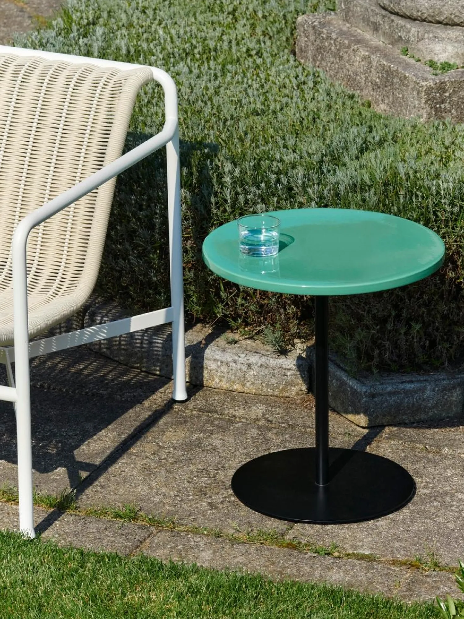 - Bord - Pyro Coffee table - Indendørs/udendørs - Grøn/Sort*Hay